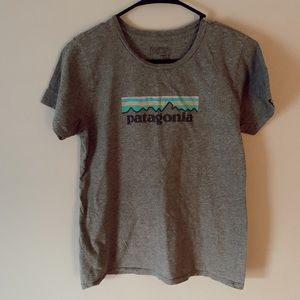 Gray Patagonia tee